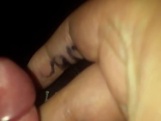 Jerking my medium cock