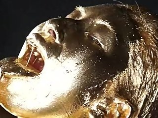 Gold Body Painting