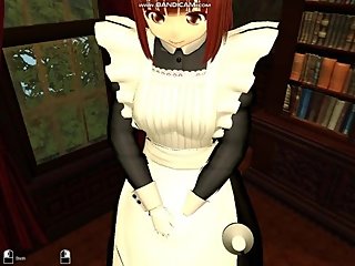 Play with her solf heartbeat