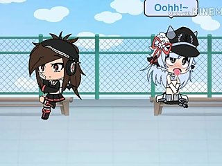 Puppy Masturbates In Public